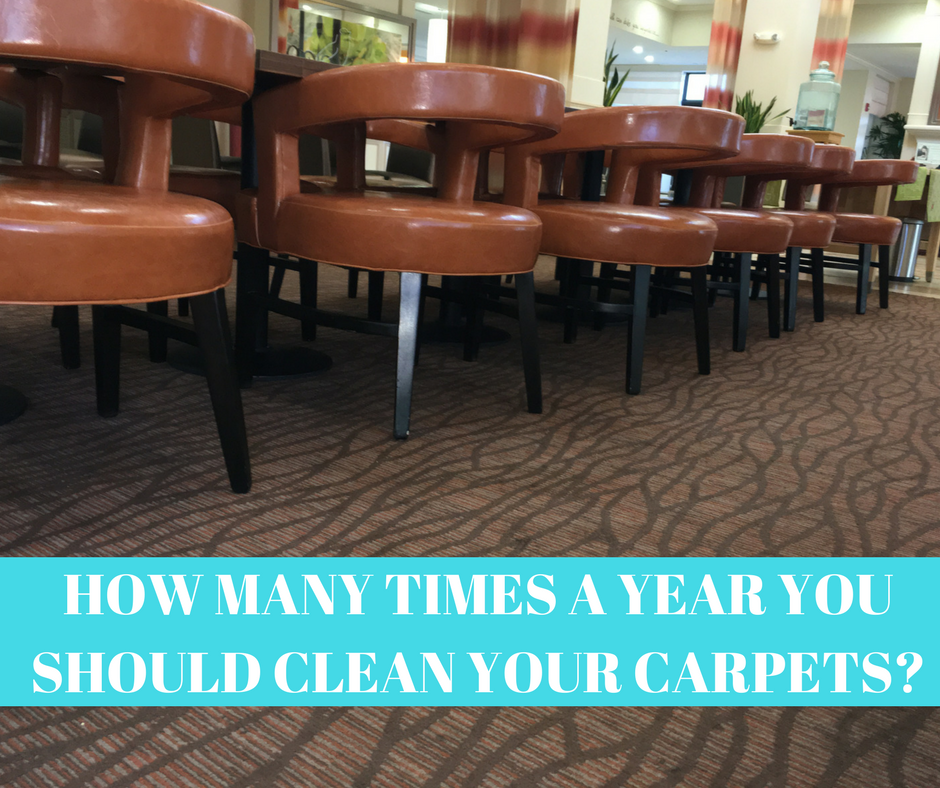 How Many times a year you should clean your carpets?